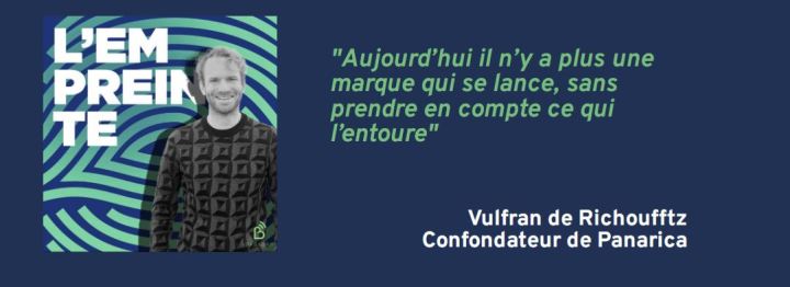 [Podcast] L’Empreinte 🎧 Citation tirée de l&rsquo;épisode avec Vulfran de Richoufftz Confondateur de&nbsp;Panafrica